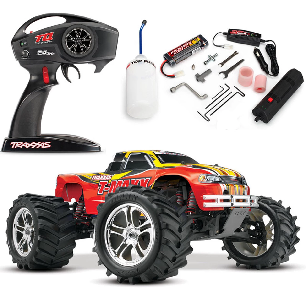 108_source_1568168232.jpg Traxxas T-Maxx 2.5 4WD Nitro RTR Monster Truck w/TQ 2.4GHz Red -Rcsuper outlet shop 108 source 1568168232