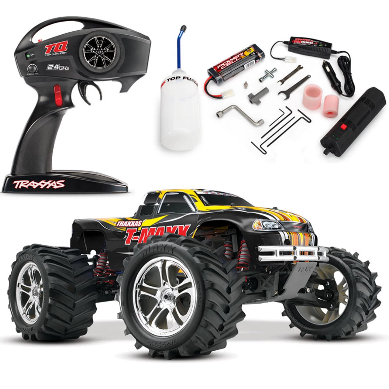109_source_1568168232.jpg Traxxas T-Maxx 2.5 4WD Nitro RTR Monster Truck w/TQ 2.4GHz Red -Rcsuper outlet shop 109 source 1568168232