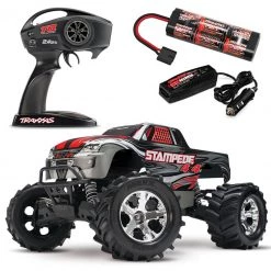 Traxxas Stampede 4X4 XL-5 RTR RC Truck w/Quick Charger Blue -Rcsuper outlet shop 218 source 1568170517