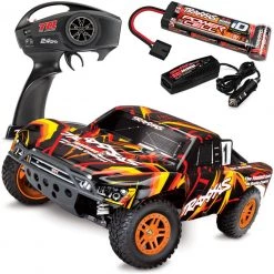 Traxxas Slash 4x4 Brushed 1/10 Short Course RTR Truck w/Batt & Charger Orange -Rcsuper outlet shop 253 source 1568171111