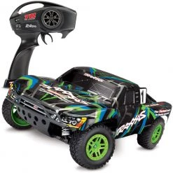 Traxxas Slash 4x4 Brushed 1/10 Short Course Truck w/o Batt & Charger Green -Rcsuper outlet shop 255 source 1568171189
