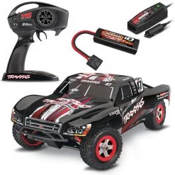 Traxxas Slash 1/16 4x4 Short Course RTR RC Truck w/Battery & Quick Charger Black (#47 Mike Jenkins) -Rcsuper outlet shop 292 source 1568172311