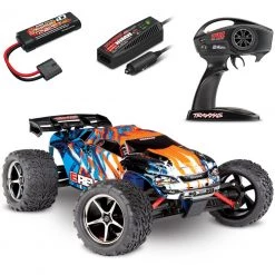 Traxxas 1/16 E-Revo Brushed 4WD RTR RC Monster Truck w/ID Battery & Quick Charger Orange -Rcsuper outlet shop 301 source 1568172541