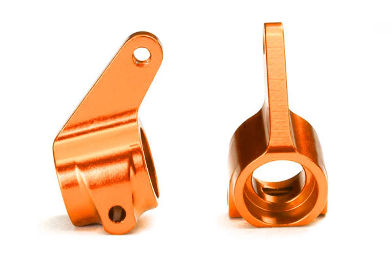 3636T__47787.1656888473.jpg Traxxas Steering Blocks, 6061-T6 aluminum (Orange-Anodized) -Rcsuper outlet shop 3636T 47787.1656888473