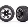 Traxxas 2.8” Alias Tires & Wheels (RXT Black & Satin, Electric Front) -Rcsuper outlet shop 3771X 83598.1655438863