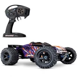 Traxxas E-Revo 2 VXL Brushless RC Monster Truck w/TSM Stability Management Solar Flare -Rcsuper outlet shop 406 source 1636732717