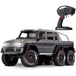 Traxxas TRX-6 Mercedes-Benz G63 6x6 Scale & Trail RTR RC Crawler Silver -Rcsuper outlet shop 476 source 1571607708