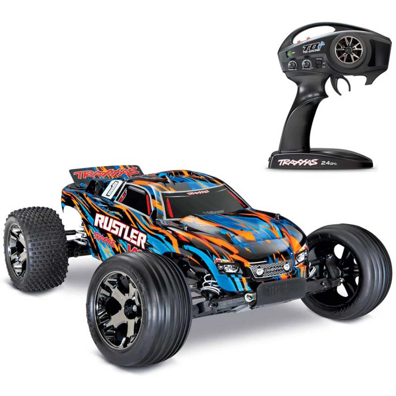 707_source_1599492039.jpg Traxxas Rustler VXL Brushless RTR RC Truck w/TSM (no battery/charger) Orange -Rcsuper outlet shop 707 source 1599492039