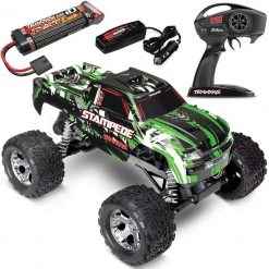 Traxxas Stampede XL-5 2WD RTR RC Truck w/ID Battery & Quick Charger Green -Rcsuper outlet shop 775 source 1604689106