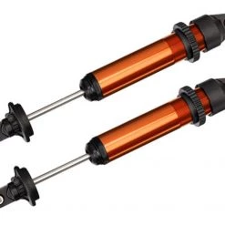 Traxxas GTX Shocks, Orange-Anodized (Assembled w/o Springs) (2)