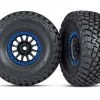 Traxxas BFGoodrich/Method Race Wheels, Assembled (Black w/ Blue Beadlock) (2)