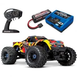 Traxxas Maxx 4S RTR 4x4 RC Monster Truck LiPo Combo Package Orange -Rcsuper outlet shop 868 source 1610071241