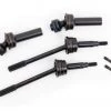 Traxxas Extreme Heavy Duty Rear Steel-Spline Constant-Velocity with 6mm Stub Axles (Complete Assembly): For use with #9080 Upgrade Kit
