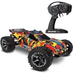 Traxxas Rustler 4x4 VXL RTR Stadium Truck (no Batt/Charger) Blue -Rcsuper outlet shop 918 source 1636661570