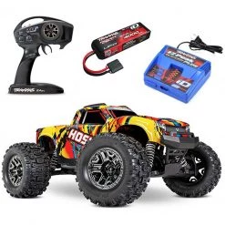 Traxxas Hoss 4x4 VXL Brushless Monster Truck RTR 3S LiPo Combo Green -Rcsuper outlet shop 924 source 1636664101