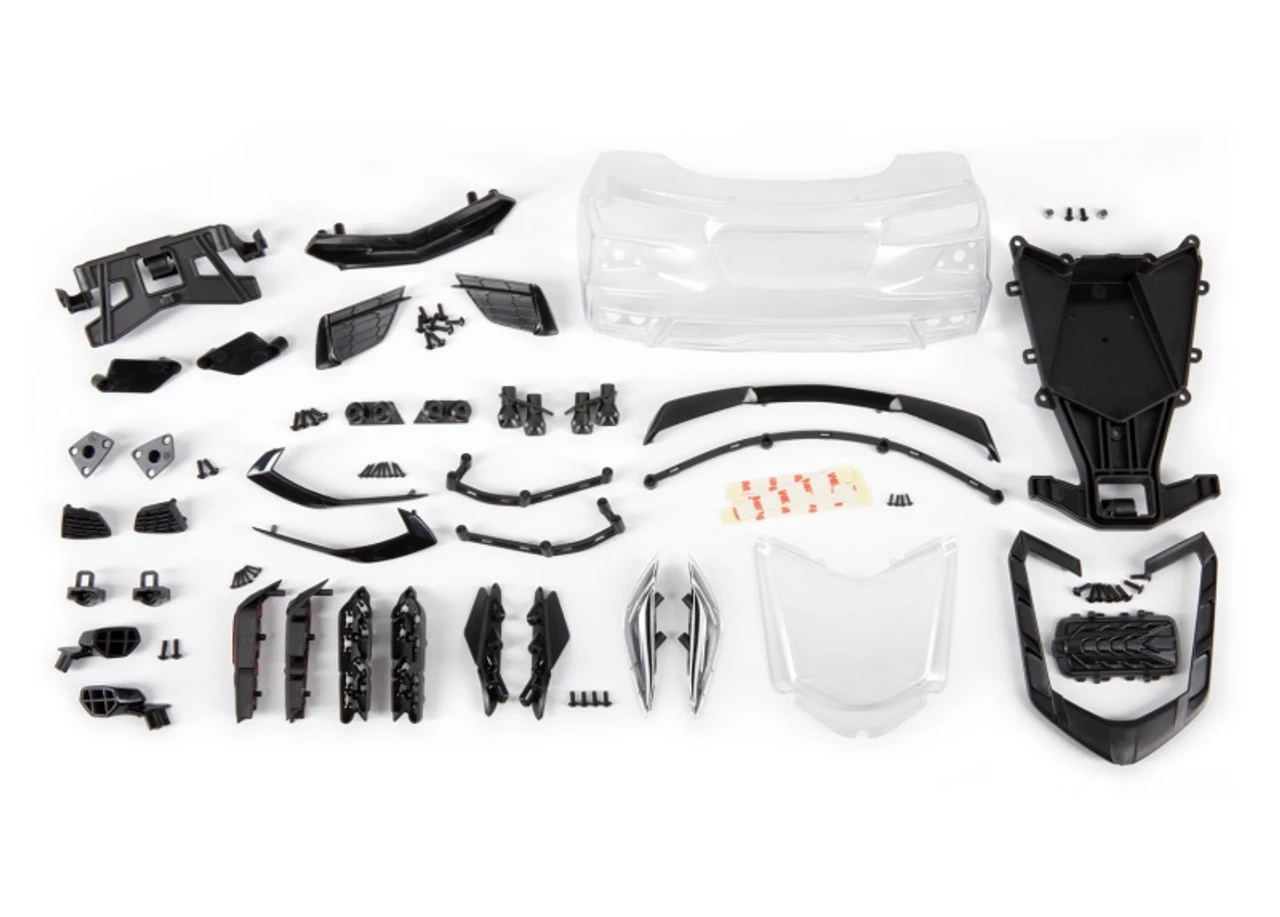 9311-Parts__41213.1656289664.jpg Traxxas Chevrolet Corvette Stingray Body (Clear, Trimmed) -Rcsuper outlet shop 9311 Parts 41213.1656289664
