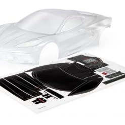 Traxxas Chevrolet Corvette Stingray Body (Clear, Trimmed) 3 Traxxas Chevrolet Corvette Stingray Body (Clear, Trimmed) -Rcsuper outlet shop 9311 body n decals 99701.1656289664