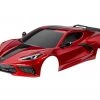 Traxxas Complete Chevrolet Corvette Stingray Body (Red) -Rcsuper outlet shop 9311R 42629.1656290002