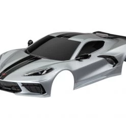 Traxxas Complete Chevrolet Corvette Stingray Body (Silver)
