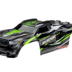 Traxxas Sledge Body (Green, Decals Applied)