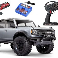 Traxxas TRX-4 2021 Ford Bronco 4WD RTR Crawler Trail Truck w/3s LiPo COMBO Velocity Blue -Rcsuper outlet shop 952 source 1643734452