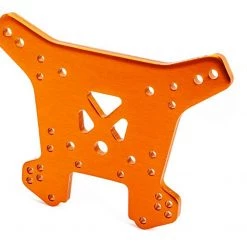 Traxxas Rear Shock Tower, 6061-T6 Aluminum (Orange-Anodized)