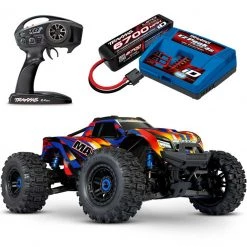 Traxxas Maxx 4S RTR Brushless 4x4 RC Monster Truck with WideMAXX LiPo Combo Package Blue -Rcsuper outlet shop 965 source 1645127548