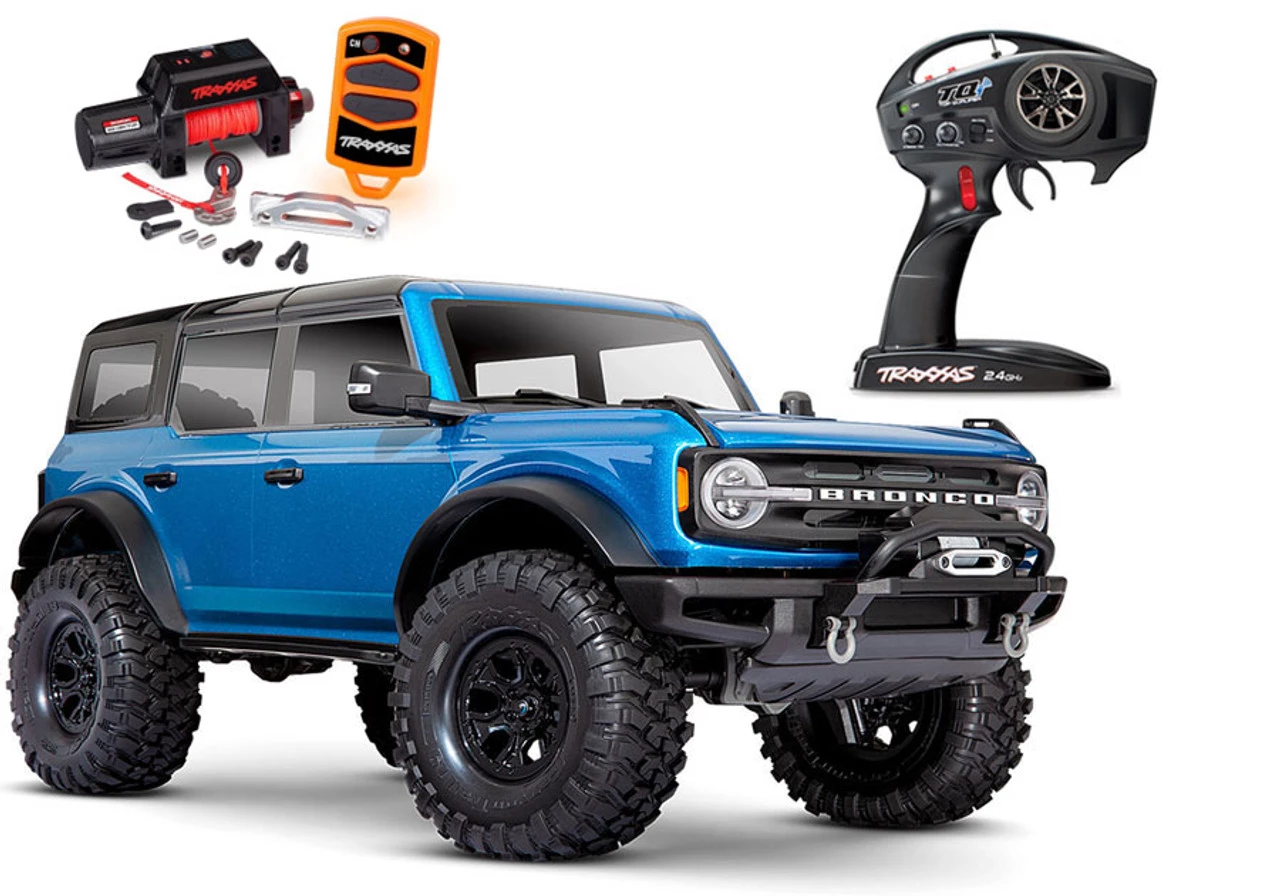 996_source_1657127120.jpg Traxxas TRX-4 2021 Ford Bronco 4WD RTR Crawler Trail Truck: W/FREE WINCH KIT #8855 Oxford White -Rcsuper outlet shop 996 source 1657127120