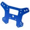 Traxxas Front Shock tower, 6061-T6 aluminum (Blue-Anodized)