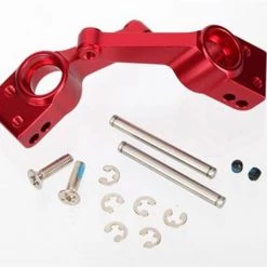 Traxxas Red Aluminum Rear Stub Carriers for Slash 4x4, Stampede 4x4