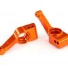 Traxxas Orange Aluminum Rear Stub Axle Carriers (2)