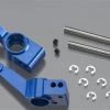 Traxxas Carriers, Stub Axle, Rear, Blue (2): Slash 4x4