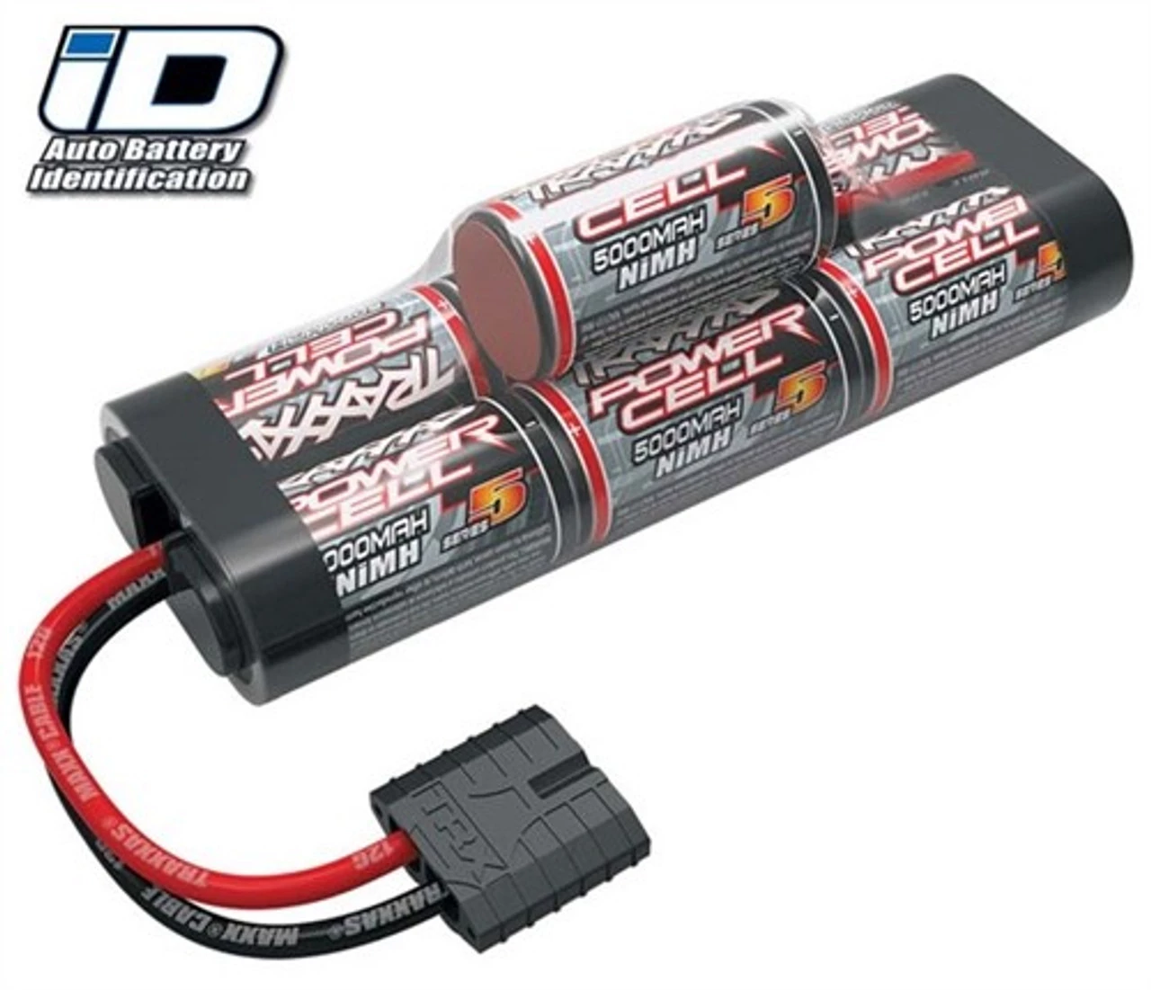 TRA2961X-2__32051.1562599074.jpg Traxxas 5000mAh 8.4V 7-Cell Hump NiMH Battery Pack w/iD Connector -Rcsuper outlet shop TRA2961X 2 32051.1562599074