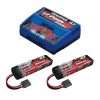 Traxxas 2990 EZ-Peak Dual Charger w/2x 3S 5000mAh LiPo Battery Completer -Rcsuper outlet shop TRA2990 54020.1572624508