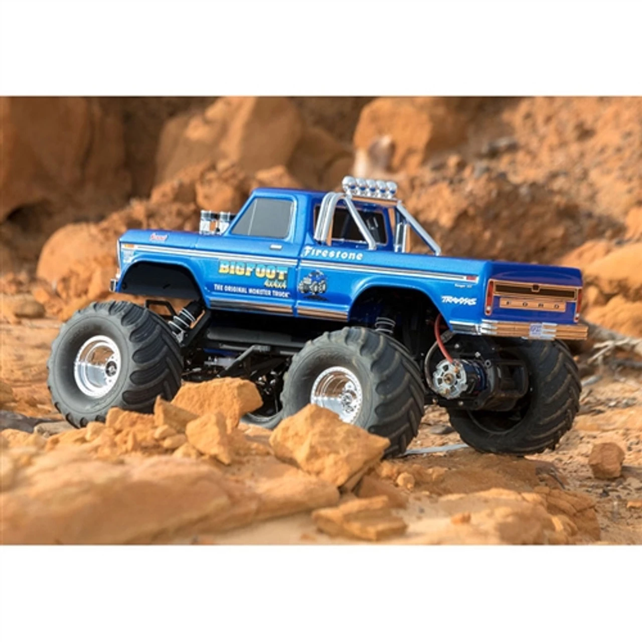 Traxxas BIGFOOT Classic 2WD RTR RC Truck w/Battery & Quick Charger Bluex 8 Traxxas BIGFOOT Classic 2WD RTR RC Truck w/Battery & Quick Charger Bluex - Image 8