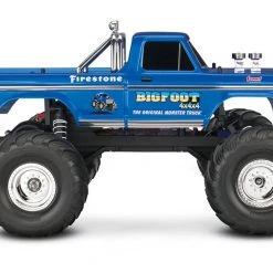 Traxxas BIGFOOT Classic w/LED Lights RTR RC Truck w/Battery & Quick Charger Blue -Rcsuper outlet shop TRA36034 61 4 49476.1649265702
