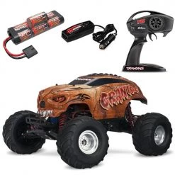 Traxxas Craniac 2WD RTR RC Monster Truck w/Battery & Quick Charger