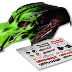 Traxxas Skully Green Body with Decals