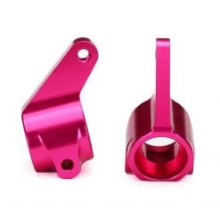 Traxxas Pink Aluminum Steering Blocks - Slash Rustler Stampede Bandit