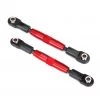 Traxxas TUBES Red 7075-T6 Aluminum 83mm Camber Links -Rcsuper outlet shop TRA3643R 35694.1571534351