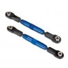 Traxxas TUBES Blue 7075-T6 Aluminum 83mm Camber Links -Rcsuper outlet shop TRA3643X 62487.1571534351