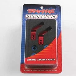 Traxxas Red Aluminum Rear Stub Axle Carriers: Slash 2WD Rustler, Stampede 2WD, Bandit