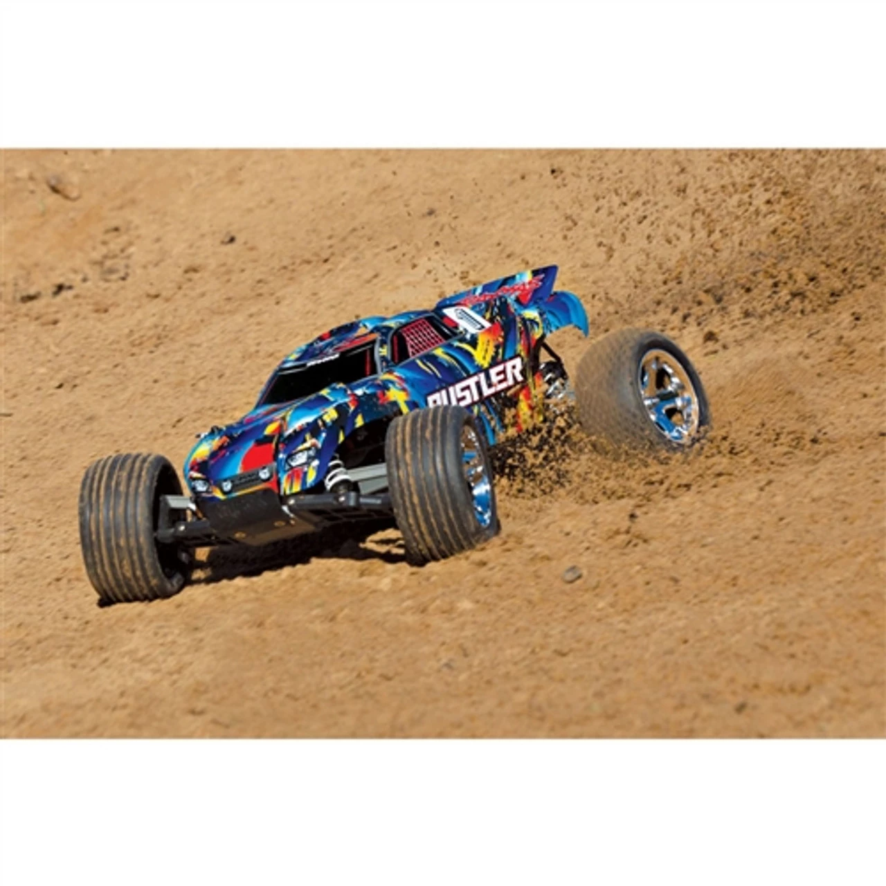 TRA37054-4-8__92684.1562667553.jpg Traxxas Rustler XL-5 RTR 1/10 RC Stadium Truck (no batt/charger) Green -Rcsuper outlet shop TRA37054 4 8 92684.1562667553
