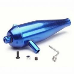 Traxxas High-Performance Aluminum Tuned Pipe: T-Maxx .15, 2.5