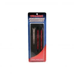 Traxxas Red Aluminum 112mm Front Toe Link Tubes (2) T-Maxx 3.3, E-Maxx 16.8V