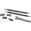 Traxxas 124mm Rear Black Aluminum Toe Link Tubes for E-Maxx & T-Maxx 3.3 -Rcsuper outlet shop TRA5143A 2 81390.1562601039