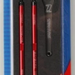 Traxxas Tubes Lightweight Red Aluminum Toe Link Turnbuckles: Revo, E-Revo, Summit