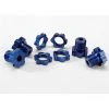 Traxxas Anodized Wheel Hubs& Hex Kit, 17mm (4) T-Maxx 3.3 & 4WD Nitro Monster Truck