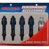 Traxxas Blue Aluminum GTR Shocks (4) for Jato, Revo, Summit, Slayer, XO-1