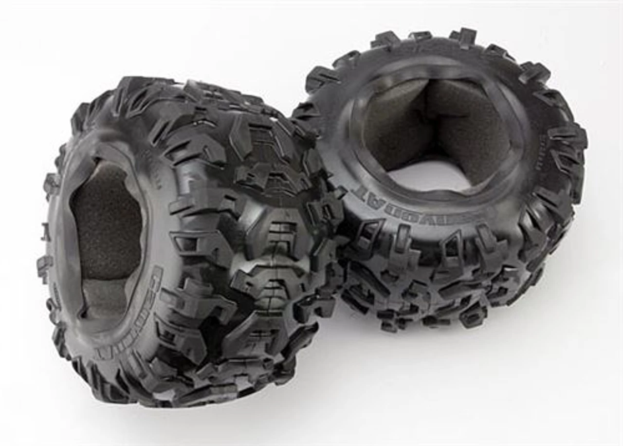 TRA5670-2__62282.1562601273.jpg Traxxas Canyon AT Tires w/Foam Inserts for 3.8" Wheels -Rcsuper outlet shop TRA5670 2 62282.1562601273